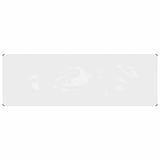Vidaxl Tarpaulin trasparente con anelli a vela 1x3 M PVC