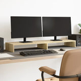 Vidaxl Monitor standard 100x27x10 cm Processus de bois de chêne sonoma coloré