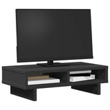 Vidaxl Monitor står 50x27x15 cm forarbejdet træ sort