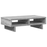 Il monitor Vidaxl è valido 50x27x15 cm Oak Sonoma in legno elaborato