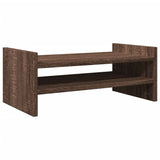 Vidaxl Monitor standard 50x27x20 cm en bois transformé en chêne brun coloré