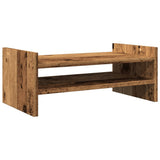 Le moniteur Vidaxl comprend 50x27x20 cm en bois transformé Old Wood -Colored