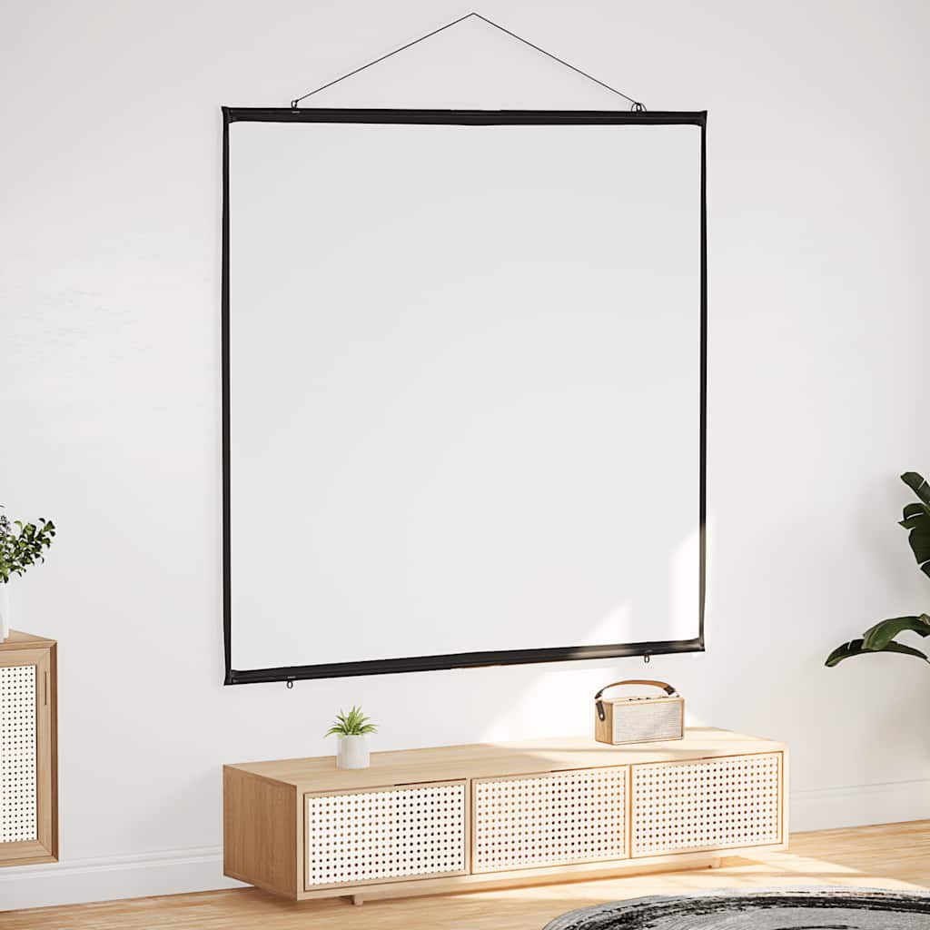 Vidaxl projection écran mur suspendu 89 pouces 1: 1