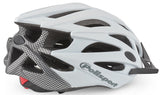 Polisport-Zweig-Fahrradhelm L 58-61 cm weißer Mattkohlenstoff
