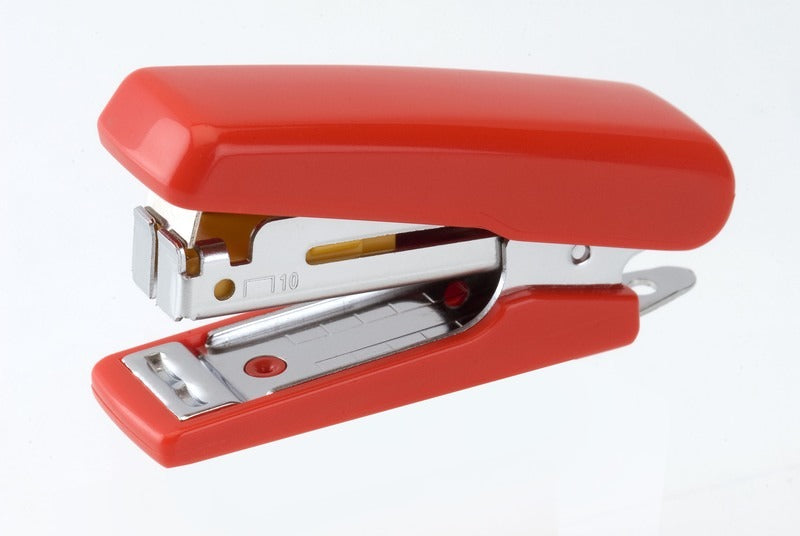 Kangaro K-7305808 Nietmachromer Mini-10 Red, Max 10 Sheet, No.10 Staples