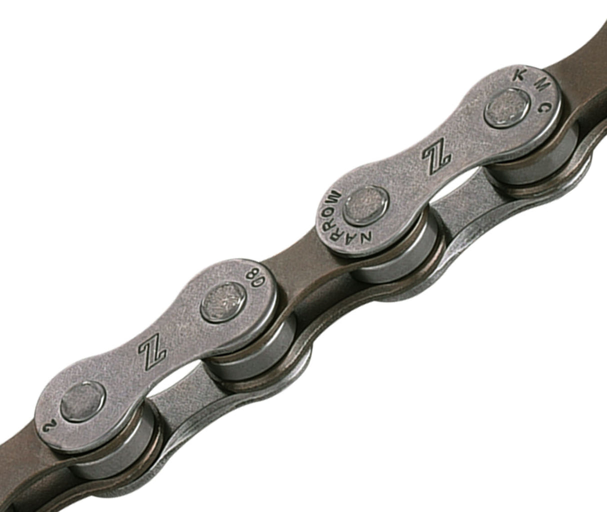 KM C Z7 Bicycle Chain 7-8 Speed ​​1 2x3 32 116 Schakels šedá hnědá