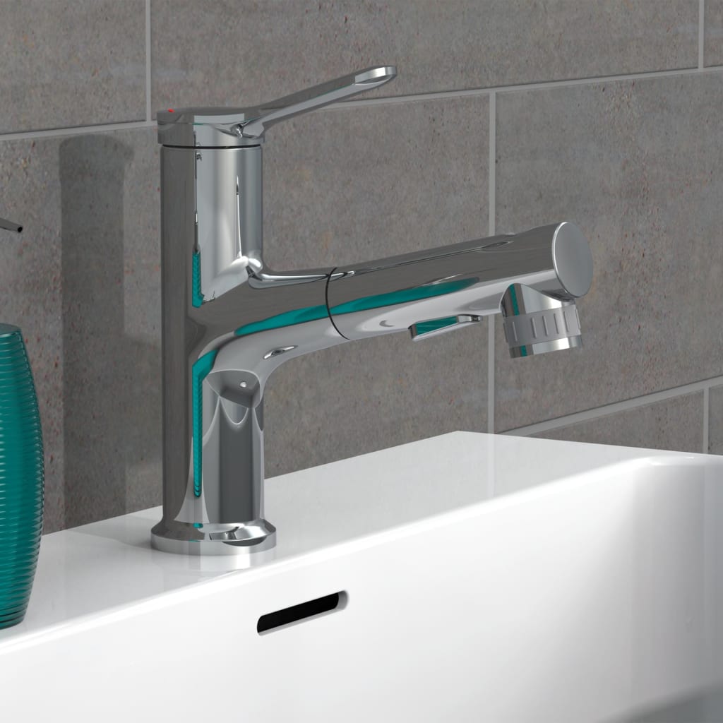 EISL Washbasin Mixed Variabile with Eagle function chrome -colored