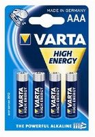 Varta AAA LR03 Mini Penlite Alkaline per 4 stycken på karta