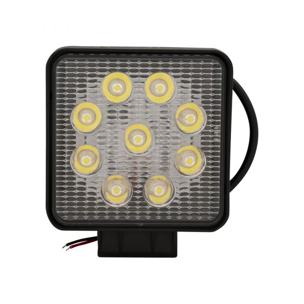 TraileRergear Traitergear Work Lamp 9 LED kvadrat