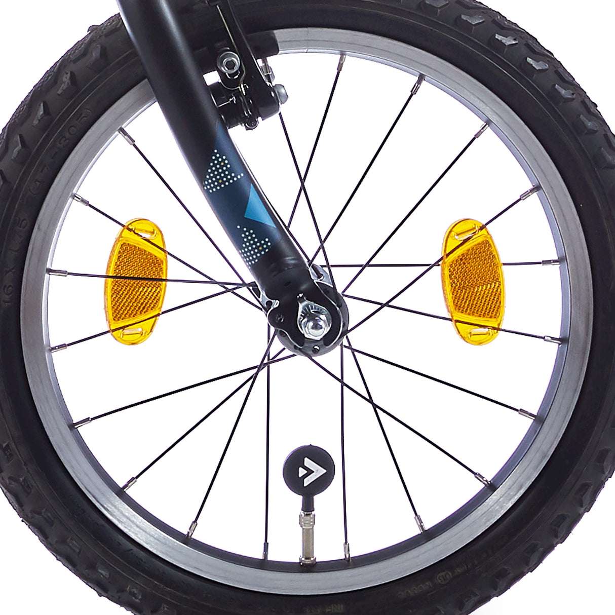 Ruota anteriore Alpina 18 HLQ-10A-1 Black SW SPK