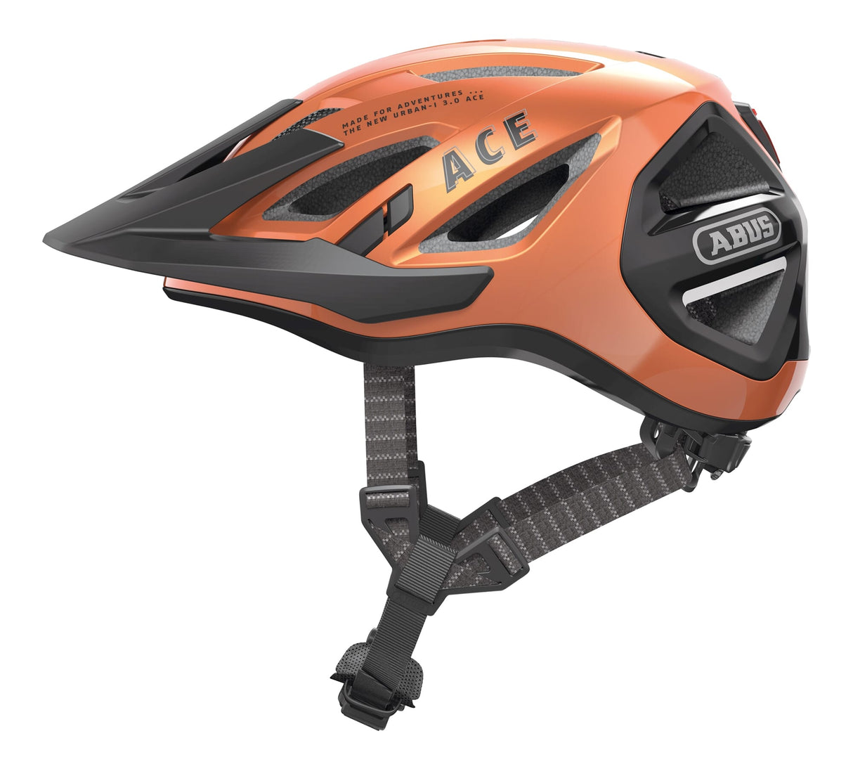 Abus helm urban-i 3.0 as goudfisf goudange L 56-61cm