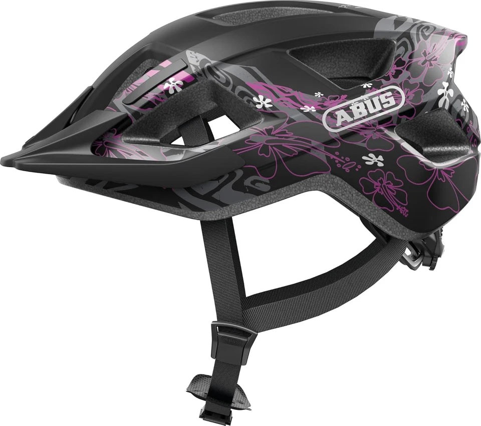 Abus Helm Aduro 3.0 LED Maori Blackberry M 52-58 cm