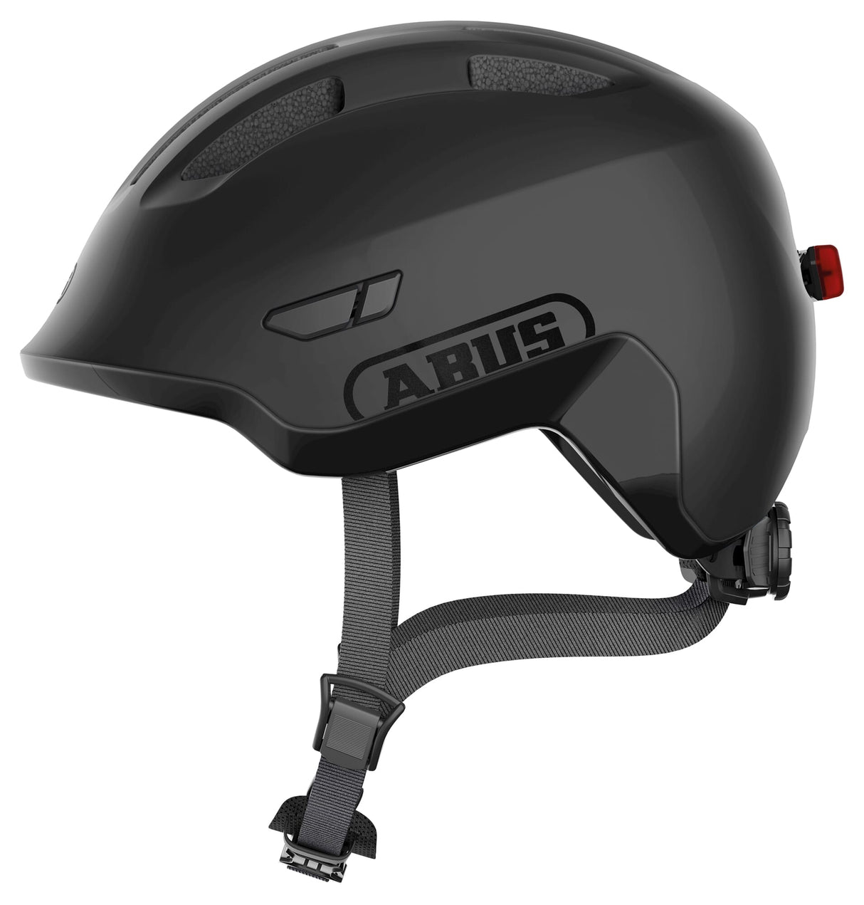 Abus hjelm smiley 3.0 Ace førte fløjl sort s 45-50 cm