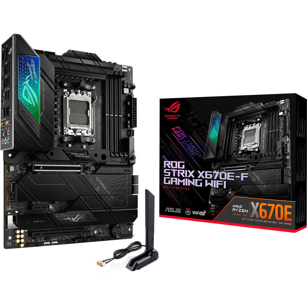 Asus rog Strix x670e-f igralni wifi