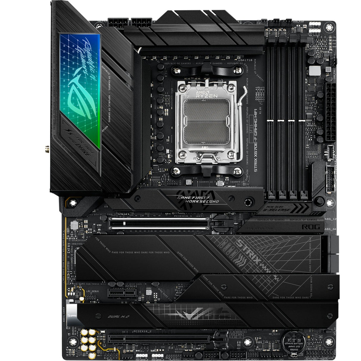 Asus rog Strix x670e-f igralni wifi