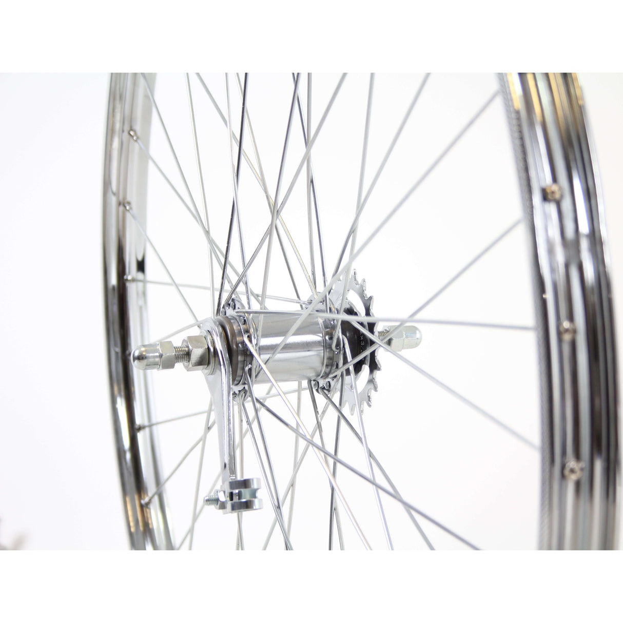 Roland bakhjul 28 x 1 3 8 Shim HL32 ALU RIM rostfritt stål SPK