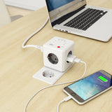 Allocacoc PowerCube utvidet wifi -stikkontakt