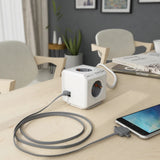 Allocacoc PowerCube utvidet USB -stikkontakt