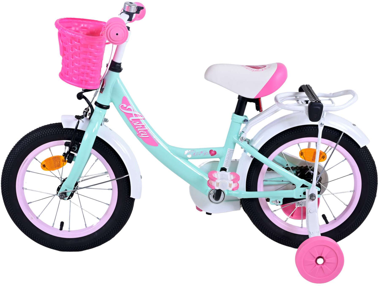 Volare Ashley Children's Bicycle - Girls - 14 Inch - Green