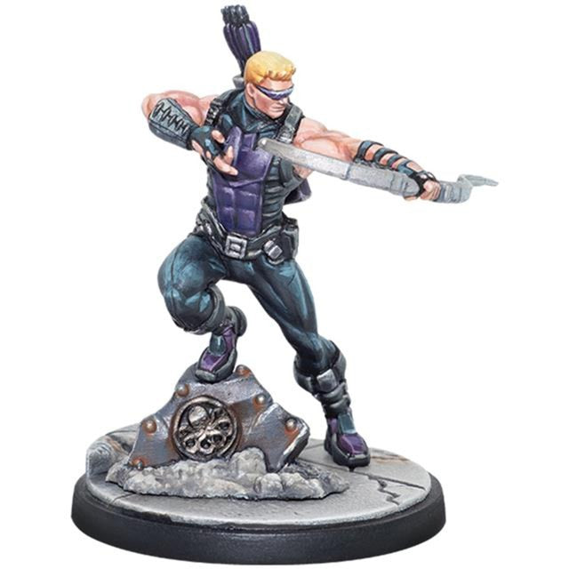 Asmodee Crisis Protocol: Hawkeye in Black Widow