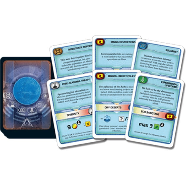 Asmodee Terra -tvori Mars: nemir