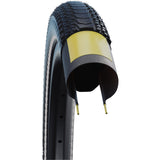 Banda pieghevole schwalbe marathon almotion v-guard 28 x 2,15 55-622 mm-nero con riflesso