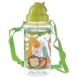 Zoo duurzame bpa-vrij 450ml kinder waterfles rietje