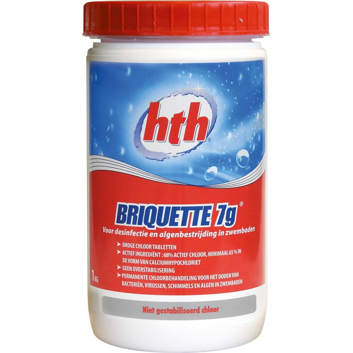 BSI Half-Fast -Working Chlorine Briquette 7g, 1 kg
