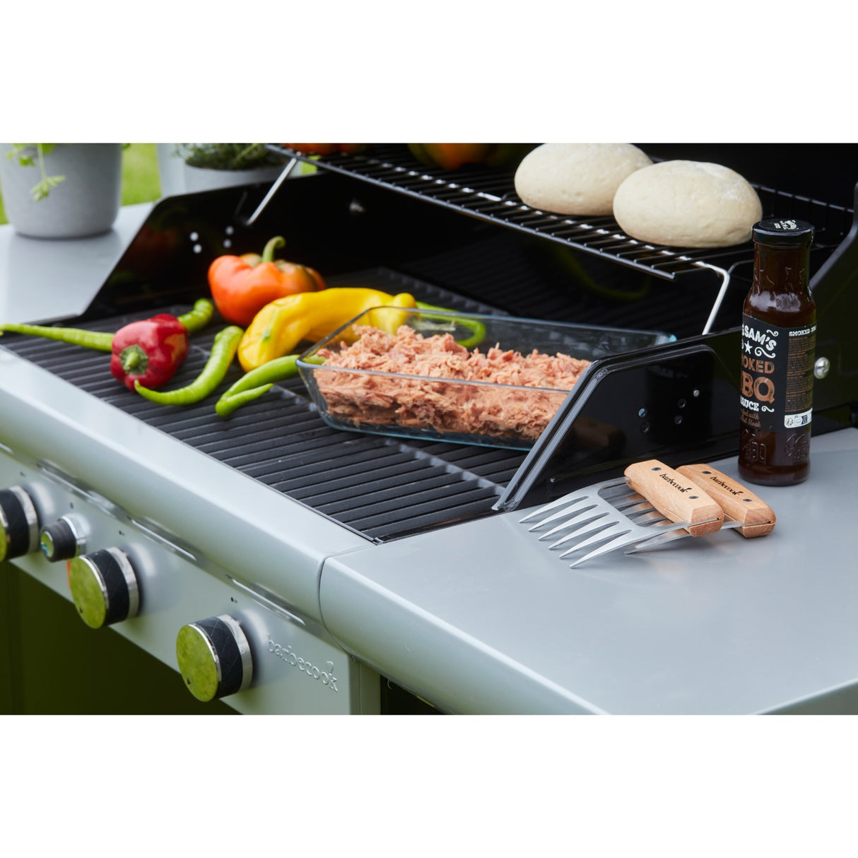 Barbecook set van 2 meat claws