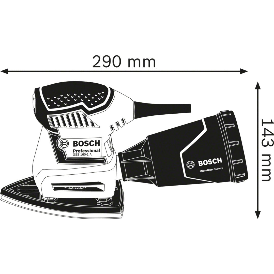 Bosch GSS 160-1 Un múltiple profesional