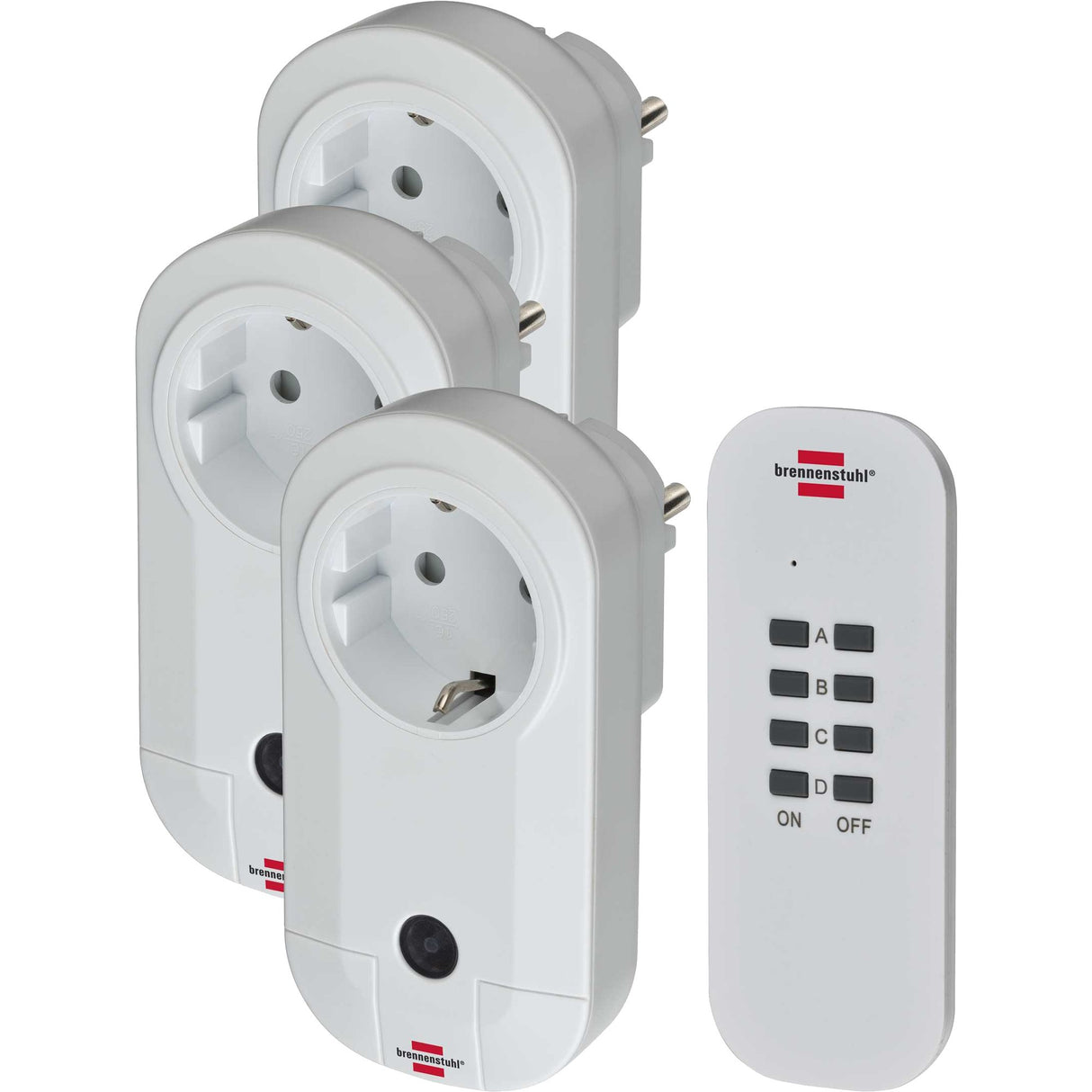 Brennenstuhl Comfort-line radiodulleret switch-sæt