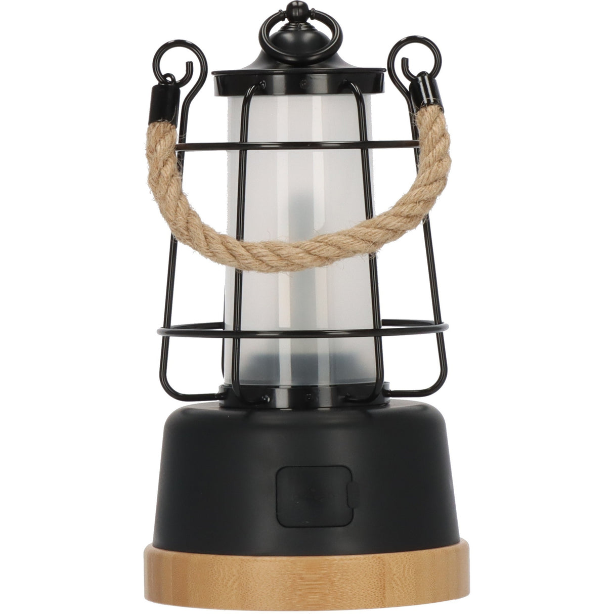BrennenStuhl Rechargeable Camping Lamp CAL 1 with Hemp Rope and BAM