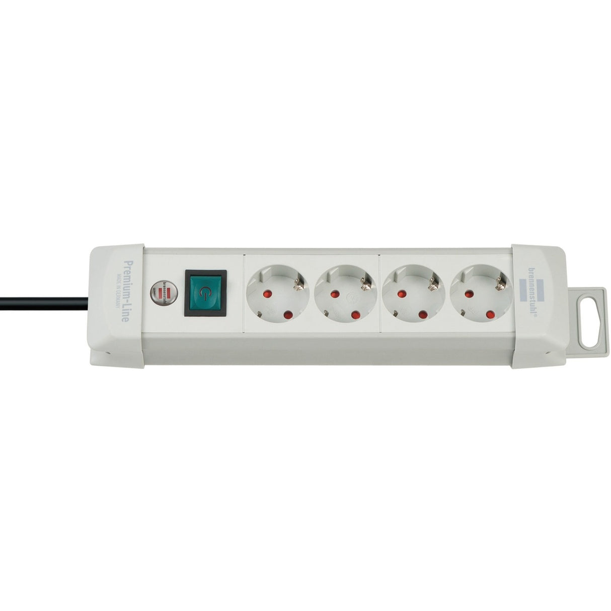 Brennenstuhl Premium Line 4 veces con el interruptor 1