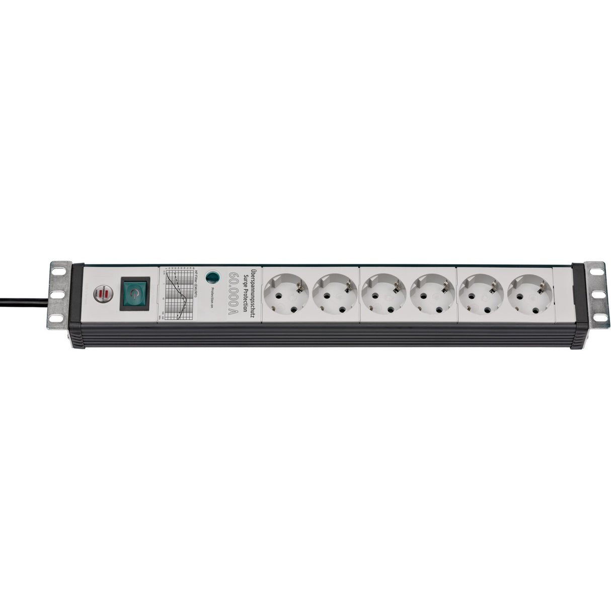 BrennenStuhl Brennenstuhl Premium-Line socket 6-time 19 format