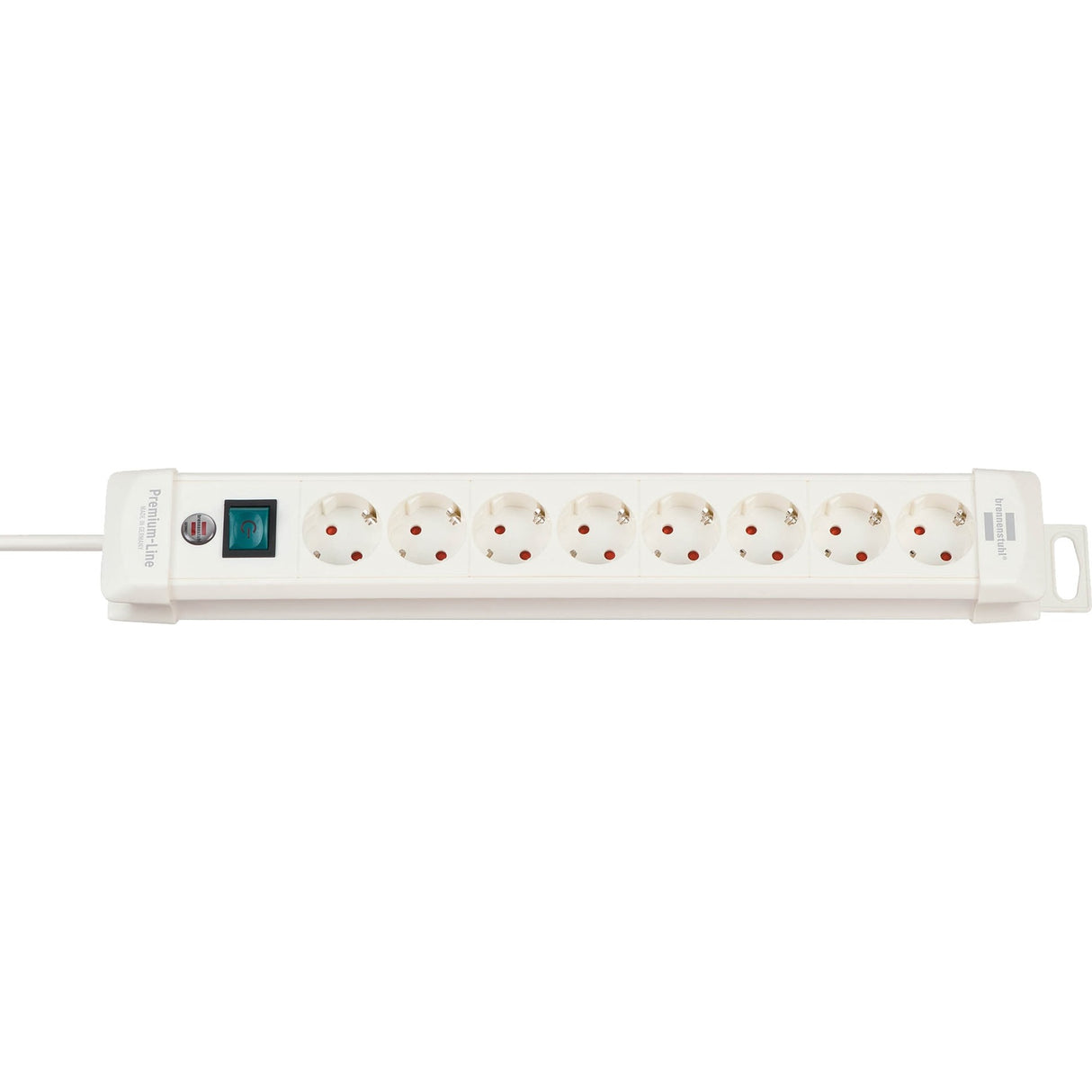 BrennenStuhl Socket de línea premium 8 veces, 3m