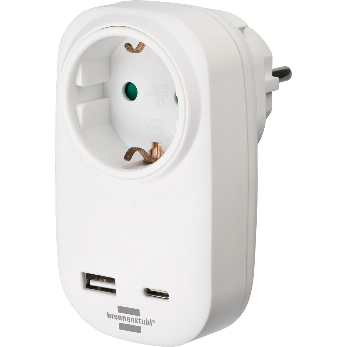 Adaptador de enchufe Brennenstuhl con entrega USB C para SNEL