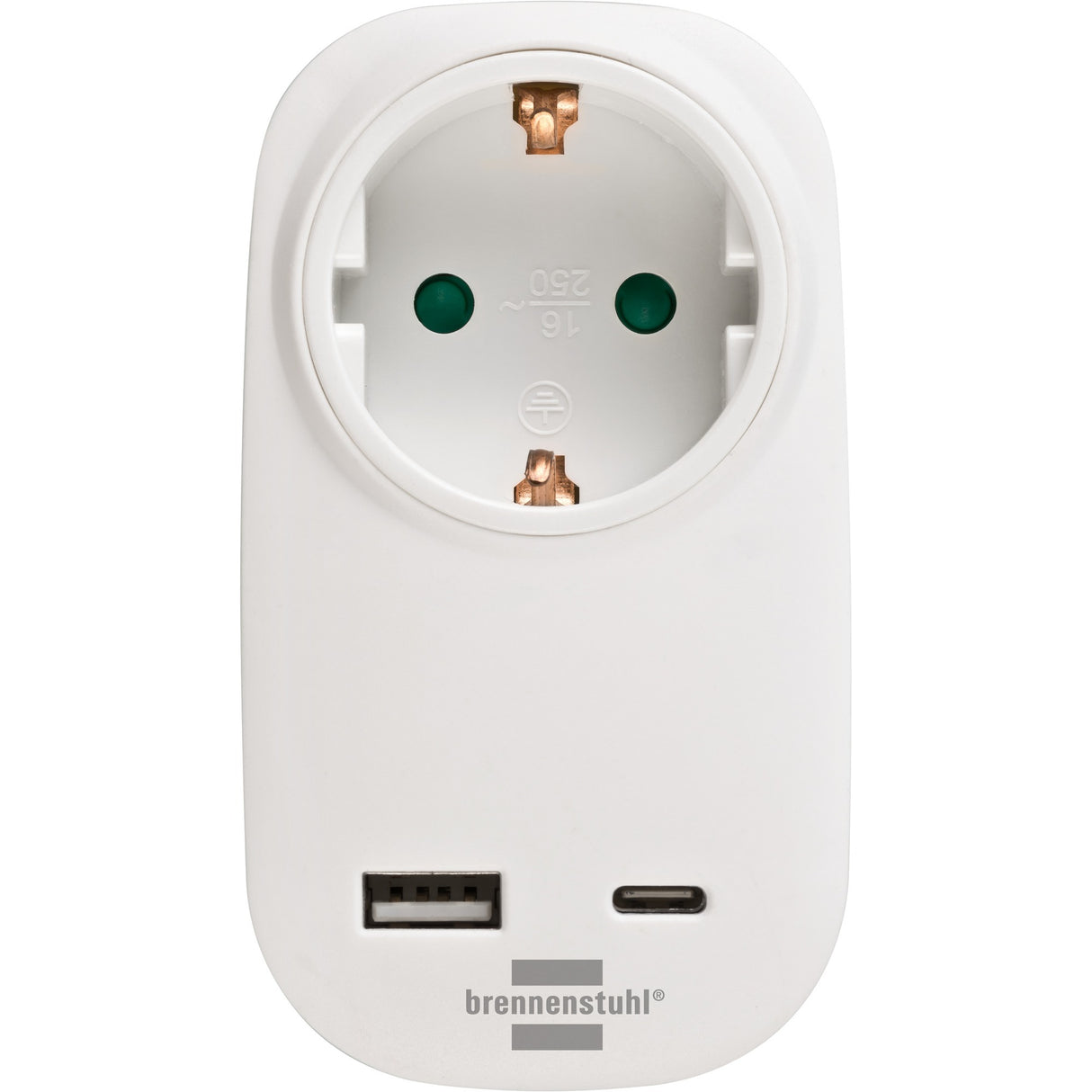 Adaptador de enchufe Brennenstuhl con entrega USB C para SNEL