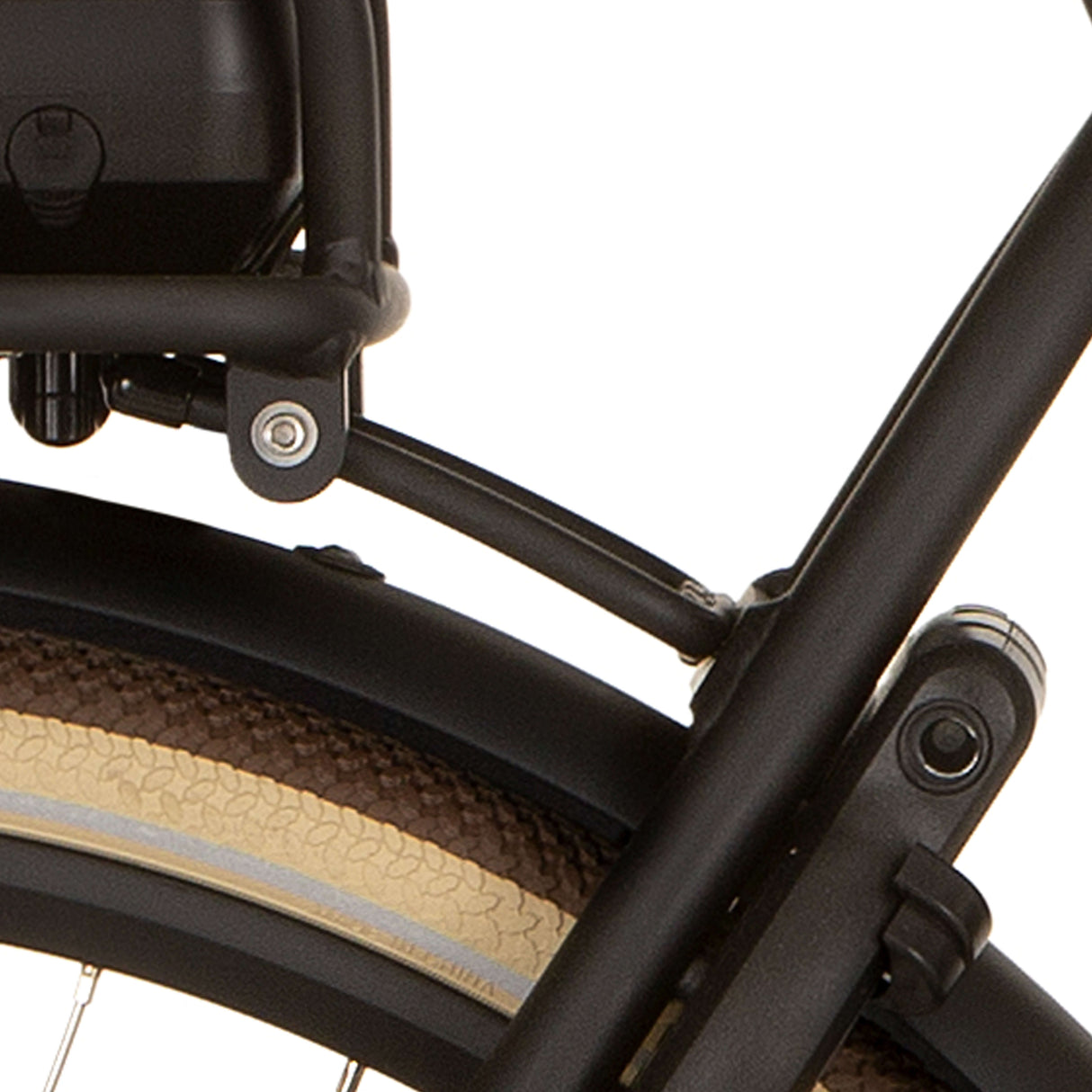 Cortina Achterdrager Bracket 150 mm Bafang Jet Black Matt