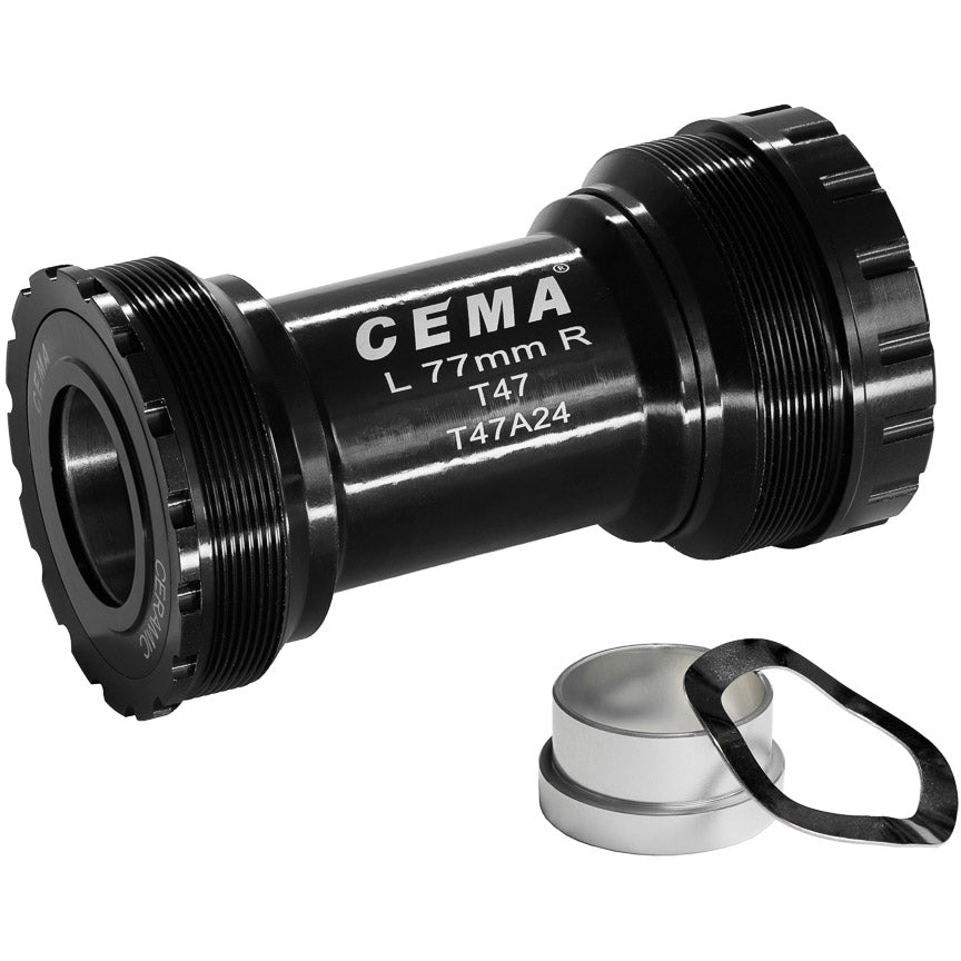 CEMA BRACKETAS T47A SRAM GXP SG3 Céramique enrobée noire