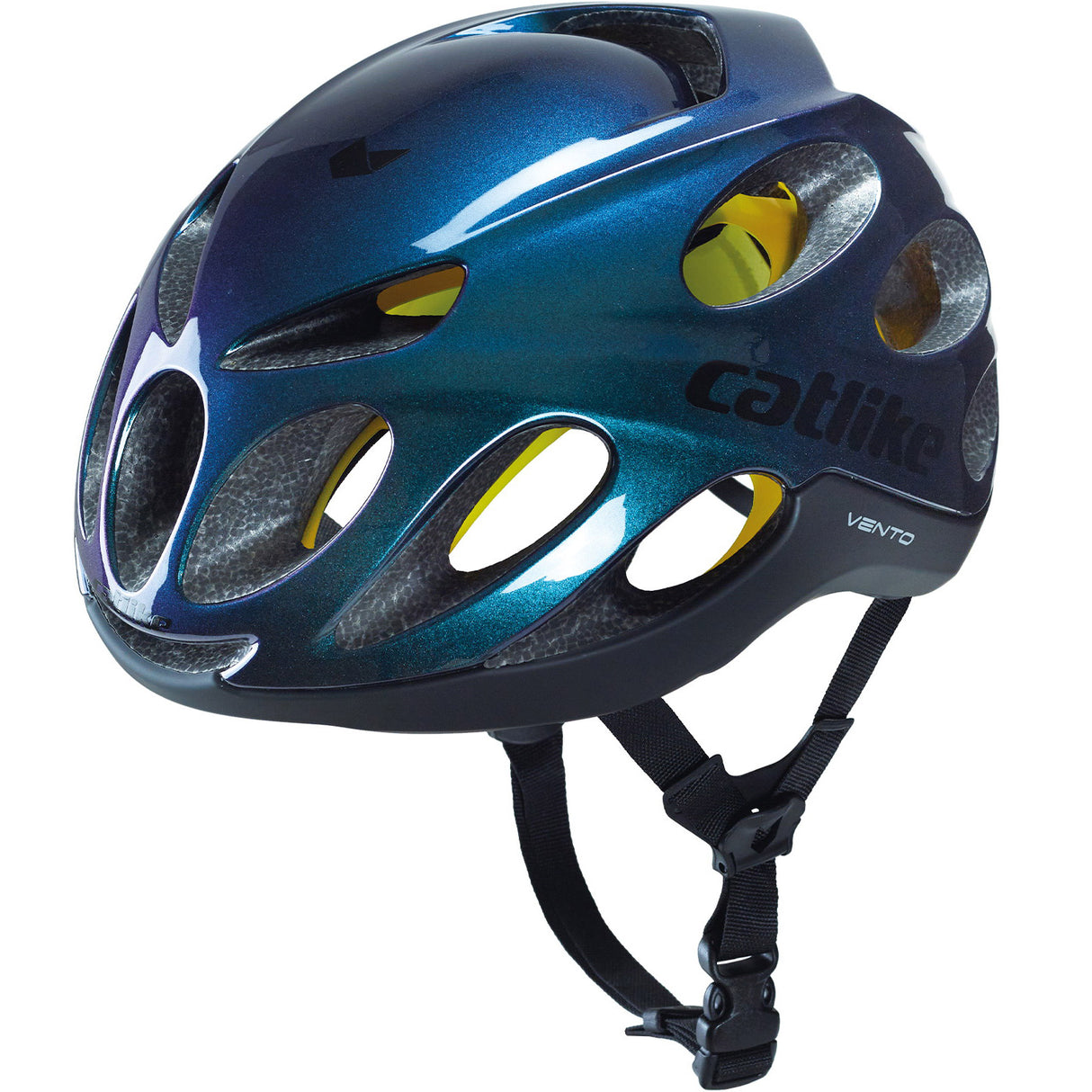 Buzaglo Catlike Racehelm Vento MIPS Velikost m 55-57cm satén chameleon