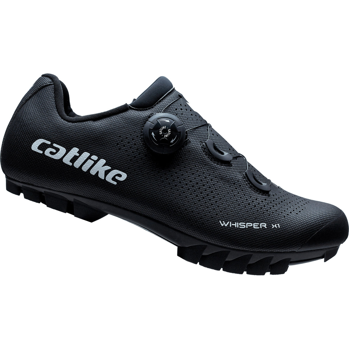 Buzaglo catligh mtb sko hvisker x1 mtb nylon størrelse 39 sort
