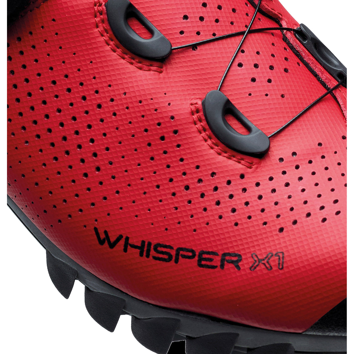 BUZAGLO CAT Like MTB Buty Whisper x1 MTB nylon rozmiar 41 czerwony