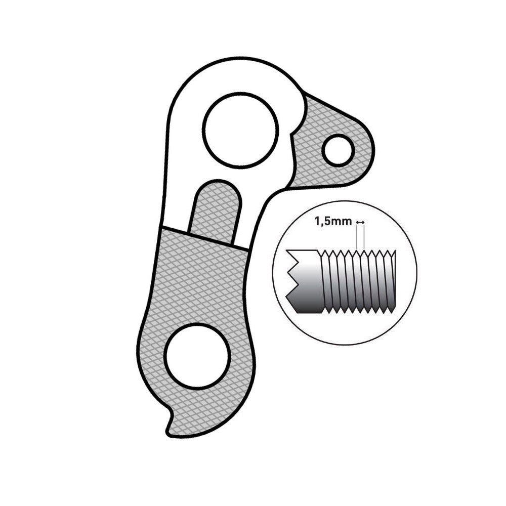 Unión Derailleurpad GH-252 Bulls