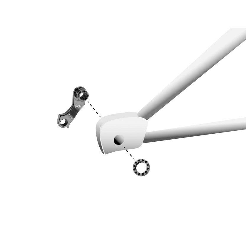 Union Derailleurpad GH-099 con anello a vite