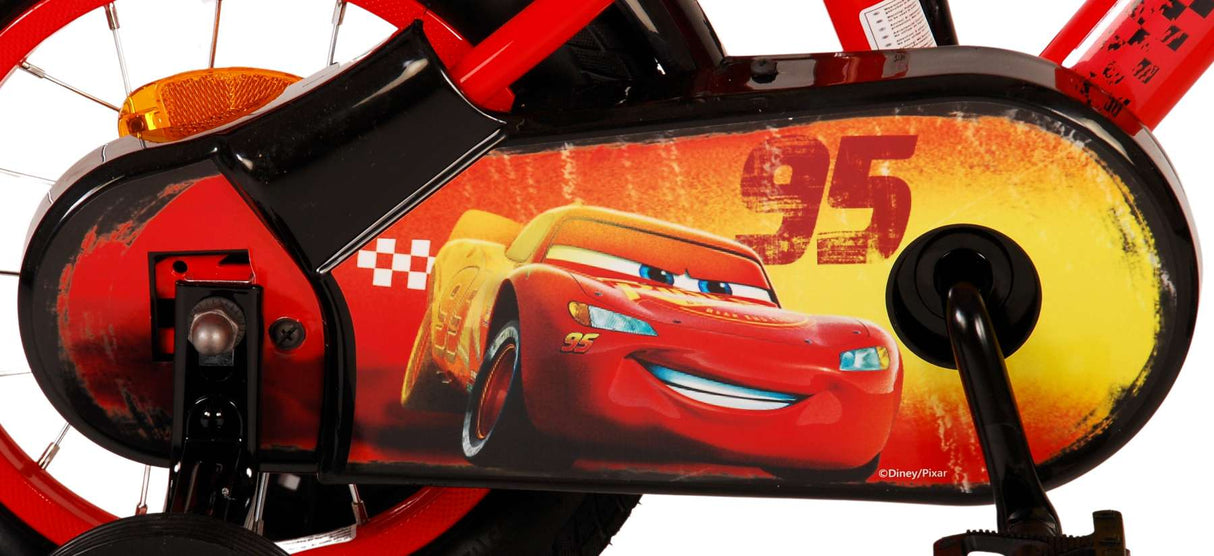 Dětské kolo Disney Cars - Boys - 12 palců - červená