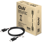 Club 3D DisplayPort 2.1 BI-Directional VESA DP80 Certified