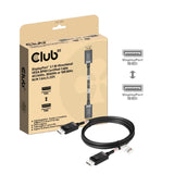 Club 3D DisplayPort 2.1 Bidireccional VESA DP80 certificado