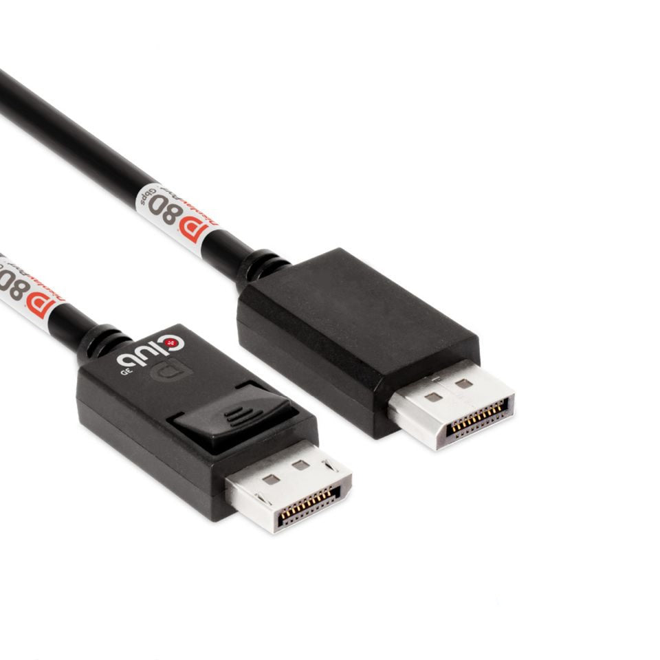 Club 3D DisplayPort 2.1 Bidireccional VESA DP80 certificado