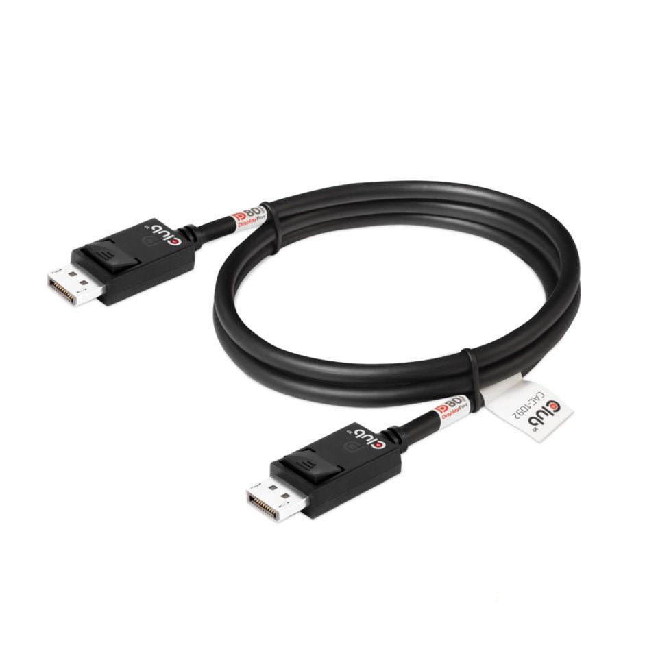 Club 3D DisplayPort 2.1 Bidireccional VESA DP80 certificado