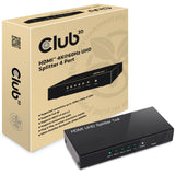 Club 3D HDMI 2.0 UHD Splitter 4 pristanišča